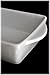Set 4 Individual Portion Oven-to-Table White Porcelain Casserole Baking Dishes