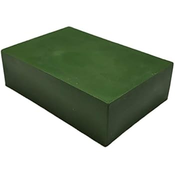 Fine Green Polishing Compound 6 Oz. for Leather Strops and Buffing Wheels | For sharpening honing knives, straight razors, blades, chisels and tools by Upon Leather.
