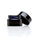 Infinity Jars Classic Black Glass Jar 15 ml (0.5 fl oz) Ultraviolet Airtight Smell Proof, Refillable Screw Top Container for Long-Term Storage of Coffee, Spices, Tea, Dried Goods, Kitchen Jar