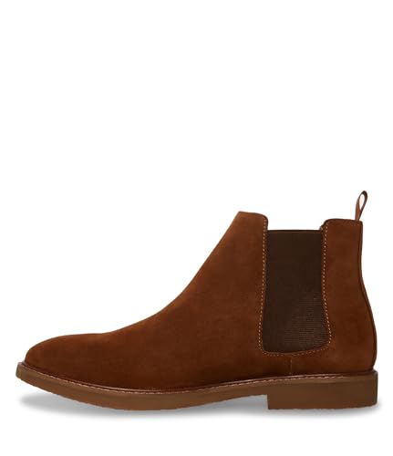 Steve Madden Men’s Highline Chelsea Boot, Tobacco, 7.5