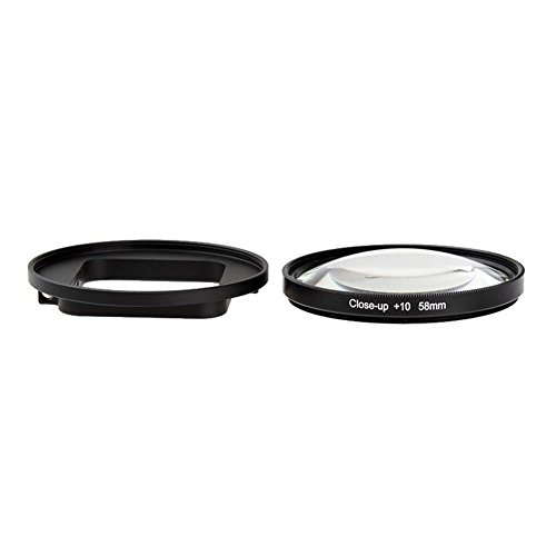 58mm Professional Underwater Photography Close-Up Macro Filter Lens 10X Magnificatoin High Definition Lens for GoPro HERO5 Session,HERO4 Session and Hero Session - Thumbnail 4