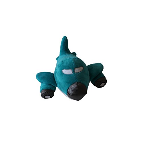 Yinrunx Dog Chew Toy Pet Airplane Shape Fleece Bitting Puppy Indoor Squeaking Playing Training Supplies - Thumbnail 5