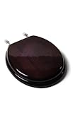 Comfort Seats C1B1R16BN C1B1R16BN, Round, Mahogany Finish