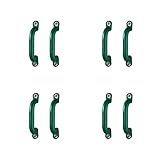 Swing-N-Slide Set of Eight Plastic Play Handles with Hardware - Backyard Accessories for Outdoor Swing Sets, Jungle Gyms and Playsets