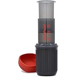AeroPress Go Portable Travel Coffee Press, 1-3 Cups - Makes Delicious Coffee, Espresso and Cold Brew in 1 Minute