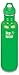 27 oz Stainless Steel Water Bottle (Loop Cap 3.0 in Bright Green) - Organic Garden