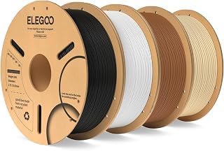 Filamento PLA 1.75 4KG Preto, Branco, Castanho, Bege