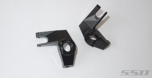 SSD RC Pro Aluminum Knuckles for Ascender (Black)