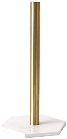 Amazon Zanyuyu 北欧レトロスタイルナチュラルマーブルテクスチャ金メッキキッチンペーパータオルホルダーロールホルダーセラミックスデスクトップジュエリー収納棚 キッチンペーパーホルダー オンライン通販