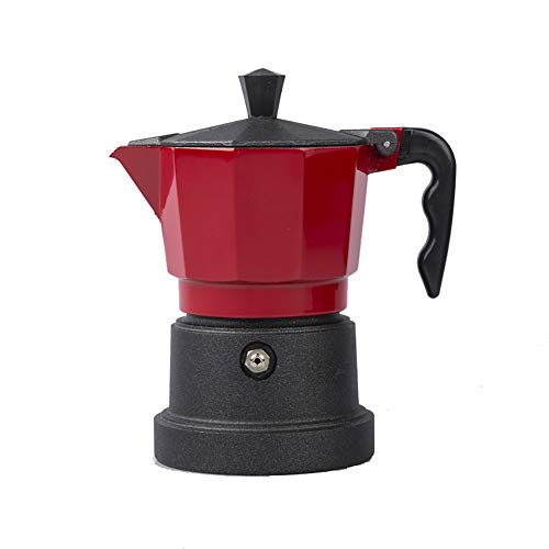 DYB Espressokocher Moka Pot Home 165ml Kaffeekanne Büro Make Kaffee Appliance Italienisch Konzentrat Kaffeekanne (Color…