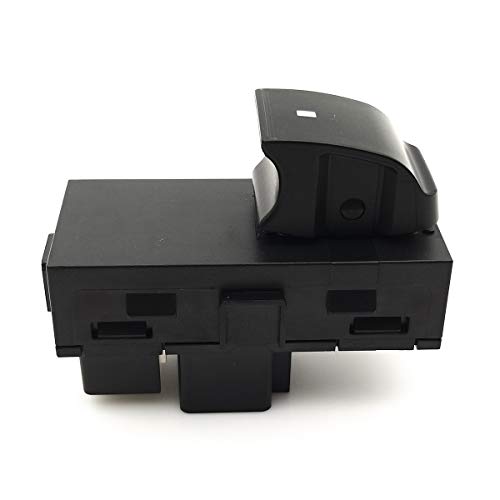 BOPART Power Window Switch Front Right, Rear Left or Right for 2007 2008 2009 2010 2011 Chevy Silverado Tahoe Suburban HHR Avalanche, GMC Acadia Sierra & More Replaces 22895545, 15888174, 901-149