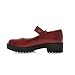 Show Shine Women's Fashion Buckle Platform Chunky Heel Mary Janes Shoes
