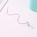 Crytech 925 Sterling Silver Wave Cuff Chain Earrings Wrap Tassel Earrings Threaded Crawler Earrings for Women Perfect (Silver)thumb 3