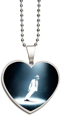 マイケル ジャクソン スペースステップ スポットライト ステージパフォーマンス Michael Jackson 18 ネックレス 期間限定お試し価格 メンズ 文字刻印 チタン 誕生日プレゼント 贈り物 バレンタインの贈り物 アクセサリー 金属アレ 名入れ無料