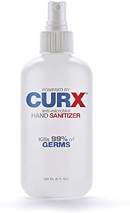 Desinfectante para manos CurX, 8 onzas