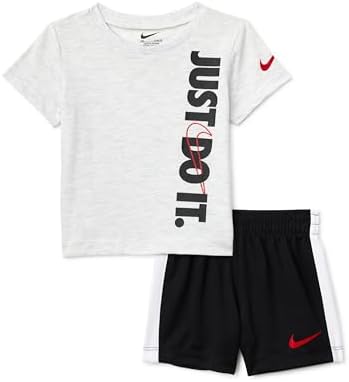Amazon.com: Nike Baby Boys' Dri-Fit 2-Piece Shorts Set Outfit
