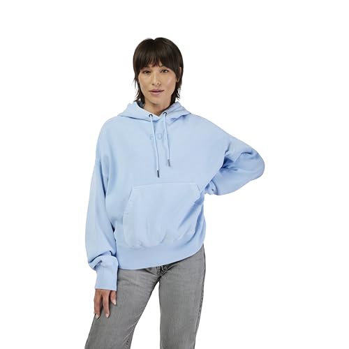 Fox Racing W Wordmark Ov Fleece Crew Polaire, Cachemire-Bleu, M Femme