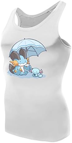 Sysuer Mens Japanese Anime Pokemon Swampert Wooper Yoga Workout Bike Wear Tank Tops