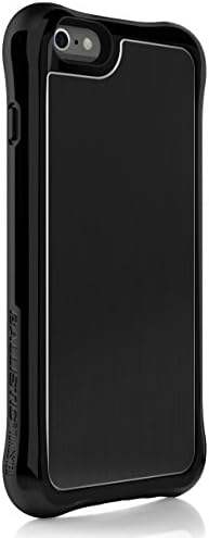 iPhone 6s Plus Case, Ballistic [Tungsten Slim Series] Ultra Protective 6 Ft.Drop Test Certified Protective Case for iPhone 6 Plus and 6S Plus Brushed Black Back Plate