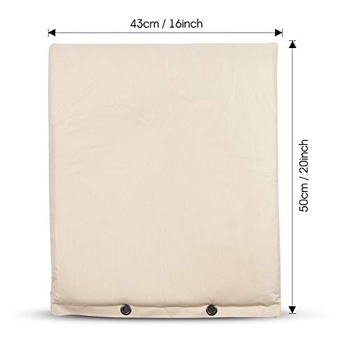 Lisol Insulated Pouch for Backflow System, 16"W x 20"H Backflow Preventer Protection, Insulation Cover Pouch for Winter Freeze Protection, Irrigation Backflow Valve, Sprinkler Valve