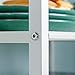 SINGAYE 2 Tier Storage Rack for Kitchen,Storage Shelf,Countertop Shelf Organizer，Square Tube Kitchen Storage Racks,White