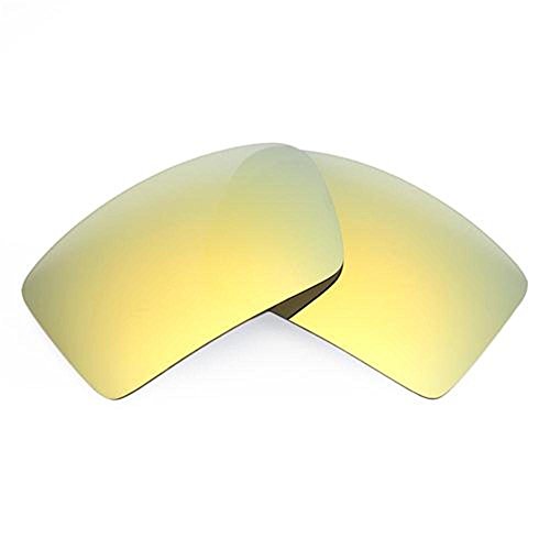 MRY Polarized Replacement Lenses for Oakley Eyepatch 2 Sunglasses - Rich Option Colors (Standard, 24K Gold)
