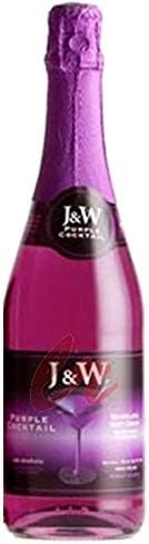 Vending India J & W Cocktail Sparkling Red Berries Soft Drink -75ml (Purple)