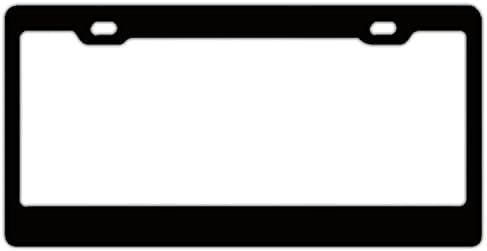 FunnyLpopoiamef License Plate Frame Glitter Waterproof License Plate Covers Cute Car Tag Frame