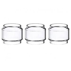 Birne Pyrex #2 Ersatzglas für TFV12 Prince Verdampfer (Packung von 3) Enthält Kein Nikotin