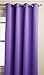 Lorraine Home Fashions Carnivale 53-inch x 84-inch Blackout Panel, Purple