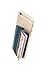 Sinjimoru Phone Grip with Card Holder, Phone Strap with Card Holder Wallet, Finger Holder on Stick-On Wallet for iPhone and Android Smartphones. Sinji Pouch Band, Blue Gray Pouch and Blue Gray Band.