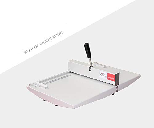 14" Manual Creaser A3 Paper 360mm Creasing Scoring Machine All Metal Card Scorer Creaser Bindery Equipment