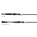 Cadence CR7 Spinning Rod, Fishing Rod with 40 Ton Carbon,Fuji Reel Seat,Durable Stainless Steel Guides with SiC Inserts,Full Assortment of Lengths, Actions for Spinning Reels