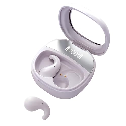 Photo 1 of Costnzo Sleep Earbuds for Side Sleepers - Noise Cancelling Headphones with Sleep Mode, Non-in Ear Design for Pain-Free All Night Comfort (Pearl)