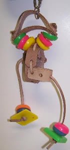 Prevue Wrangler Dangler Peppi Bird Toy