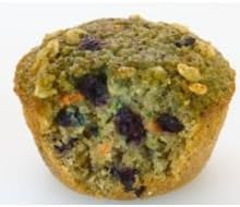 Garden Lites Veggie Blueberry Oat Veggie Muffin, 8 Ounce -- 8 per case.