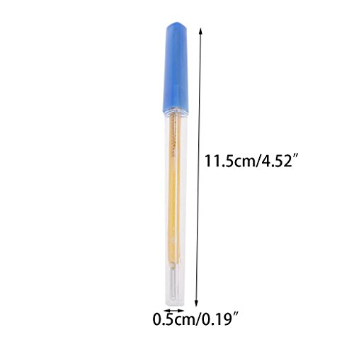 Aixia riangular Glass Thermometer 35-42 ç Armpit Oral Medical Household Items