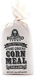 Palmetto Farms Yellow Corn Meal Flour - Stone Ground - Non-GMO - Naturally Gluten Free, Produced in a Wheat Free Facility