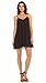PrinStory Women's Summer Spaghetti Strap Chiffon Sleeveless Beach Slip Dress