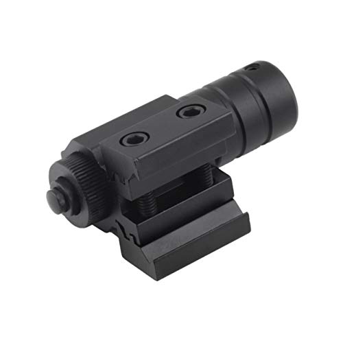 Tactical Red Laser Beam Dot Sight Scope,Tactical Hunting Red Dot Sight Laser Light Beam Scope with Mount for Fast Aiming Shooting at Stationary Moving Objects - Thumbnail 5