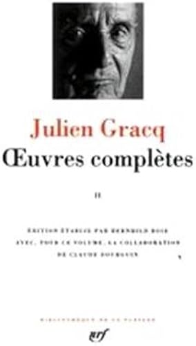 Download Gracq : Oeuvres complètes, tome 2 PDF