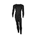 2 Piece Men's Super Cozy Thermal Underwear Long John Top and Bottom Set