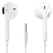 2 PACK Middox Tech Stereo series Earbuds with Microphone and Remote, Sound for IOS, Android, Note 4 5, galaxy s5 earbuds, Headphones and FREE Eva carry case (White)