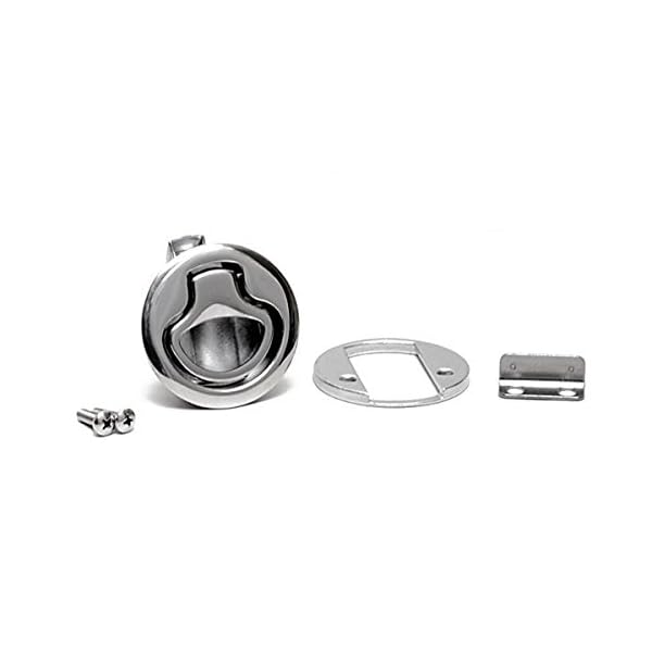 Amarine-made-Marine-Boat-Stainless-Steel-2-Flush-Pull-Hatch-Latch-Non-Southco