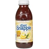 Snapple Diet Lemon Tea, 20-Ounce Bottles (Pack of 24)