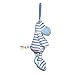 Manhattan Toy Pull Musical Baby Toy, Blue Hippo