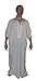 Moroccan Men Clothing handmade Caftan Gandoura With Tread Embroidery One Size