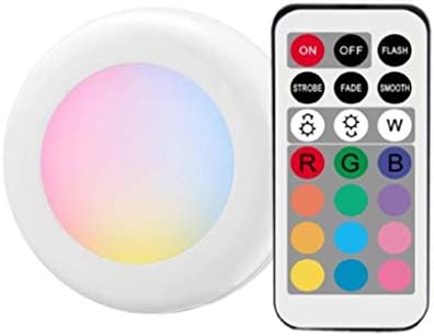 Megacare Multicolor Led Night Light With Remote Control Cordless Battery Powered Night Light Touch Sensor Night Lamp For Closet Stair Bathroom Bedroom Kitchen 1 Light 1 Remote Controller Buy Online At Best Price In