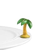Nora Fleming Palm Tree Mini - in The Breeze - Hand-Painted Ceramic Charm - A29