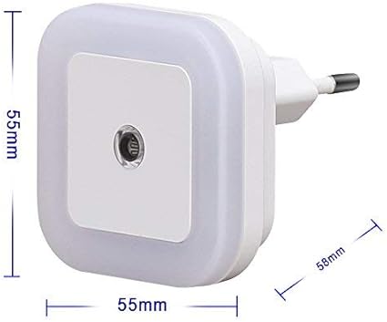 Soaiy 4 Pcs Veilleuse Led Automatique Lampe De Nuit A Capteur Crepusculaire Veilleuse Prise Electrique Applique Murale Pour Eclairage De Couloir Salon Escaliers Salle De Bain Chambre Bebe Blanc Froid Luminaires Interieur Luminaires Eclairage
